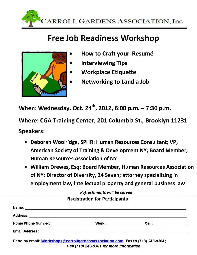Job Readiness Workshop_10242012